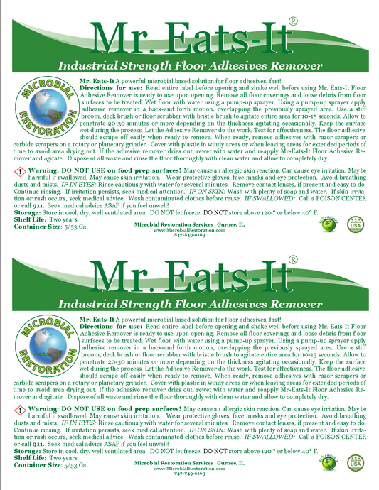 BioSafe Mr. Eats-It (Adhesive Remover/Cleaner)