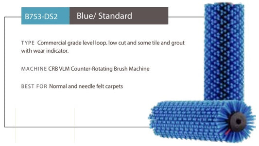 CRB Blue/Standard Cylindrical Brushes